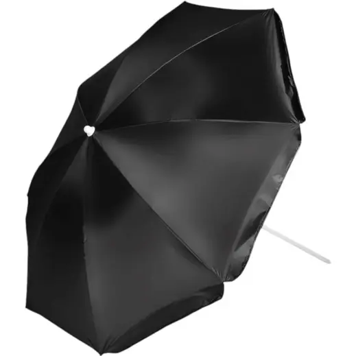 US Basic Paradiso Beach Umbrella Black Unbranded